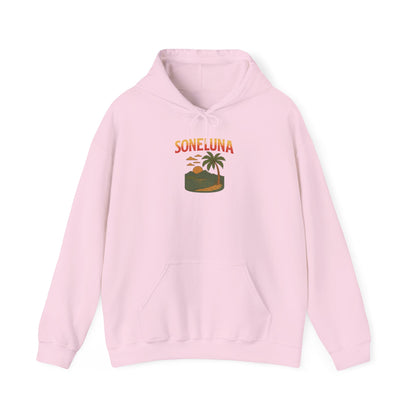 Puerto Rico Retro Sunset Hoodie
