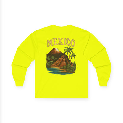 Echoes of México Retro Long Sleeve Tee