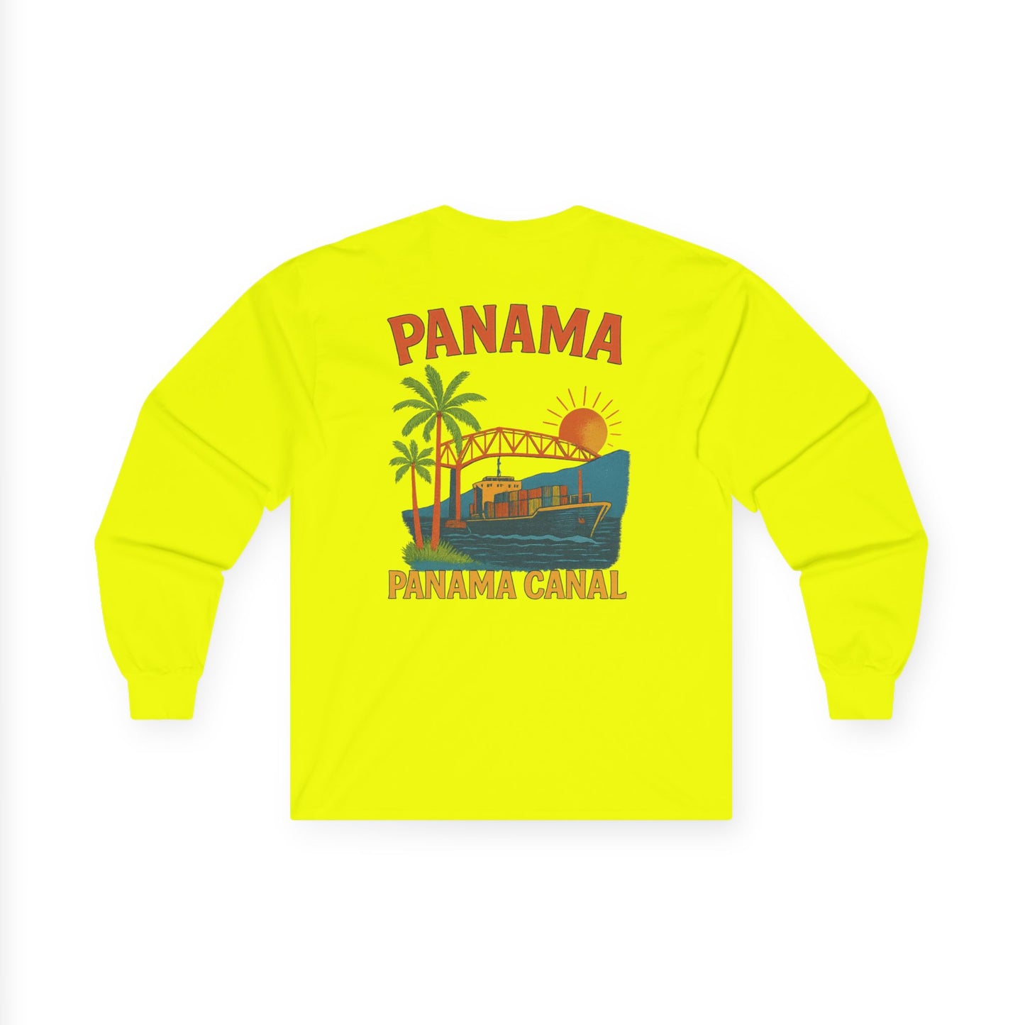 Panama 1980 Retro Long Sleeve Tee