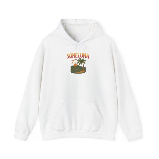 Puerto Rico Retro Sunset Hoodie