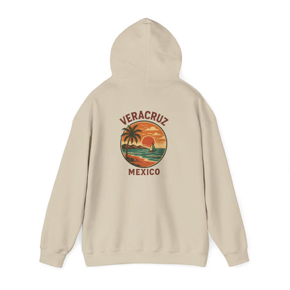 Veracruz Retro Coastline Hoodie Colored