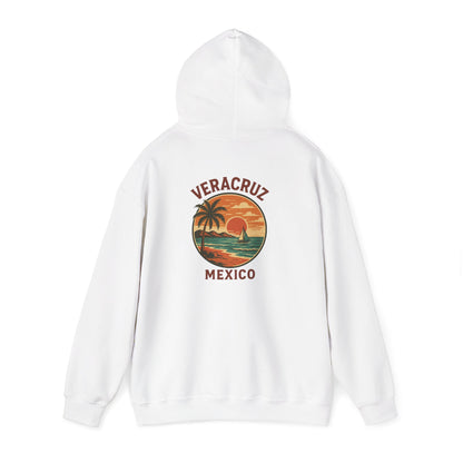 Veracruz Retro Coastline Hoodie Colored