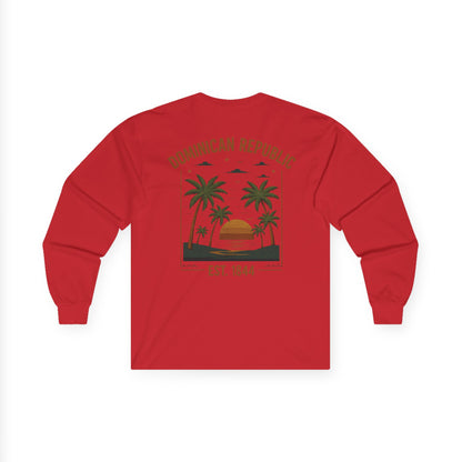 Dominican Republic: Retro Legacy Long Sleeve Tee