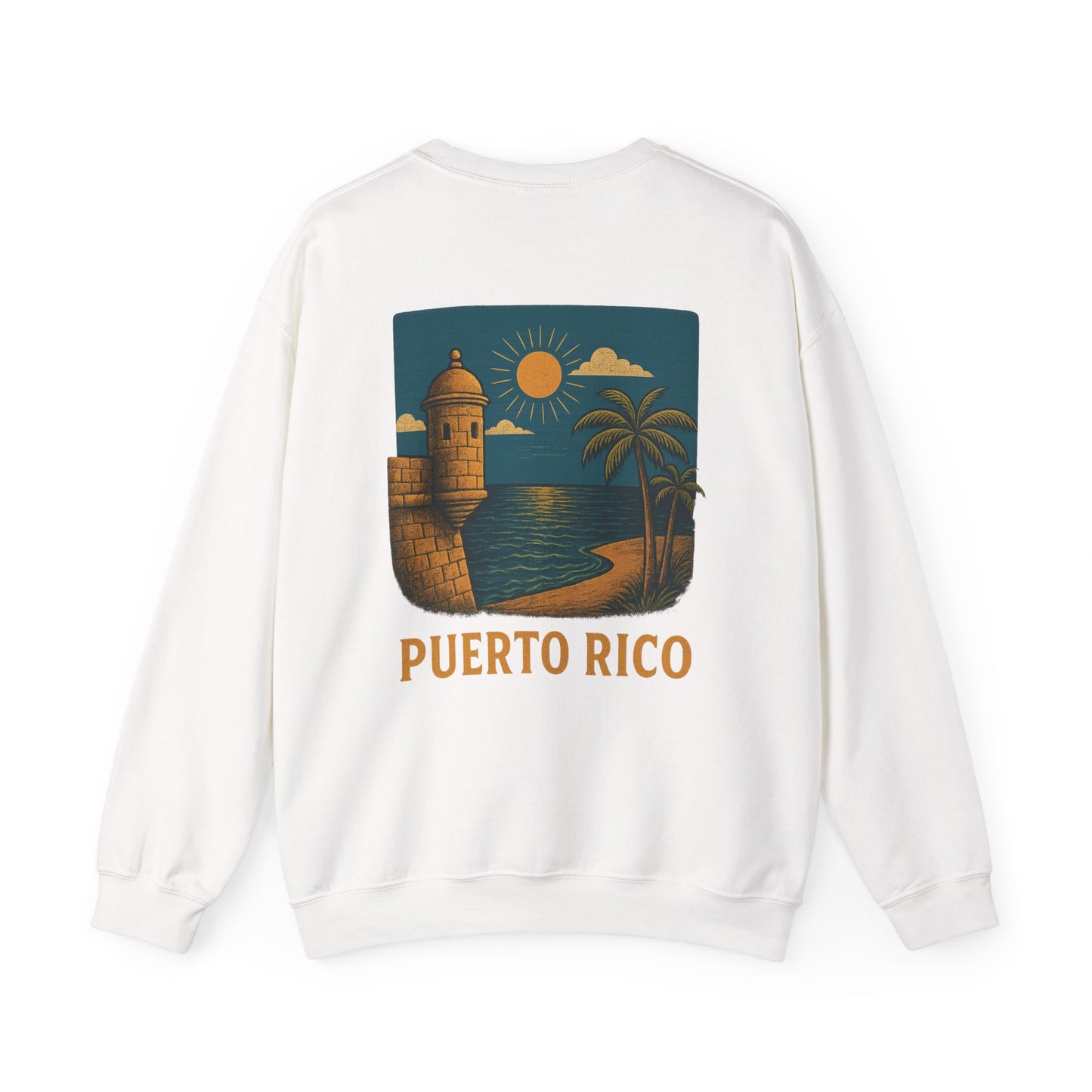 Puerto Rico Retro Sunset Sweatshirt