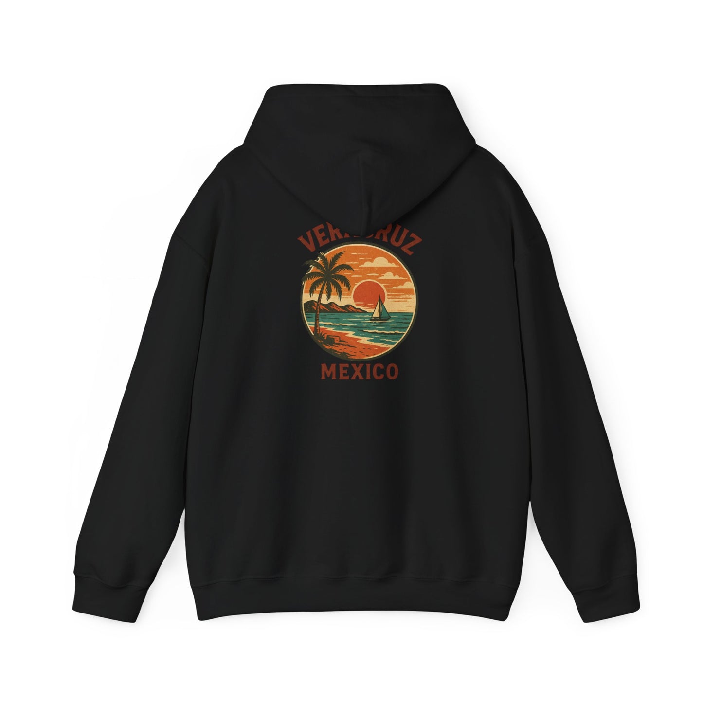 Veracruz Retro Coastline Hoodie Colored