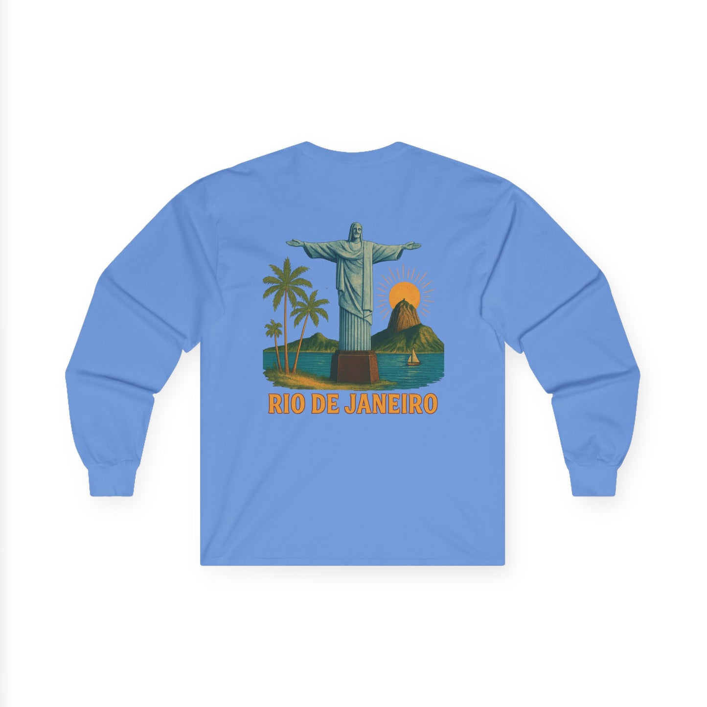 Rio Janeiro Retro Long Sleeve Tee