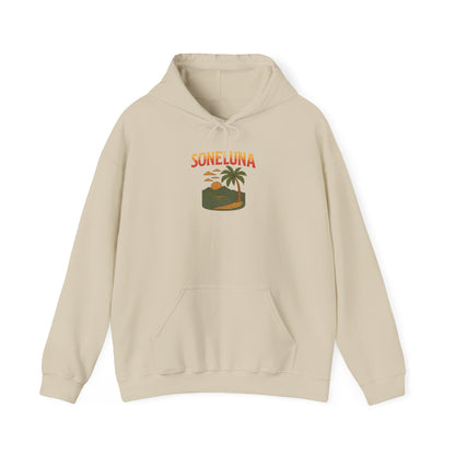 Puerto Rico Retro Sunset Hoodie