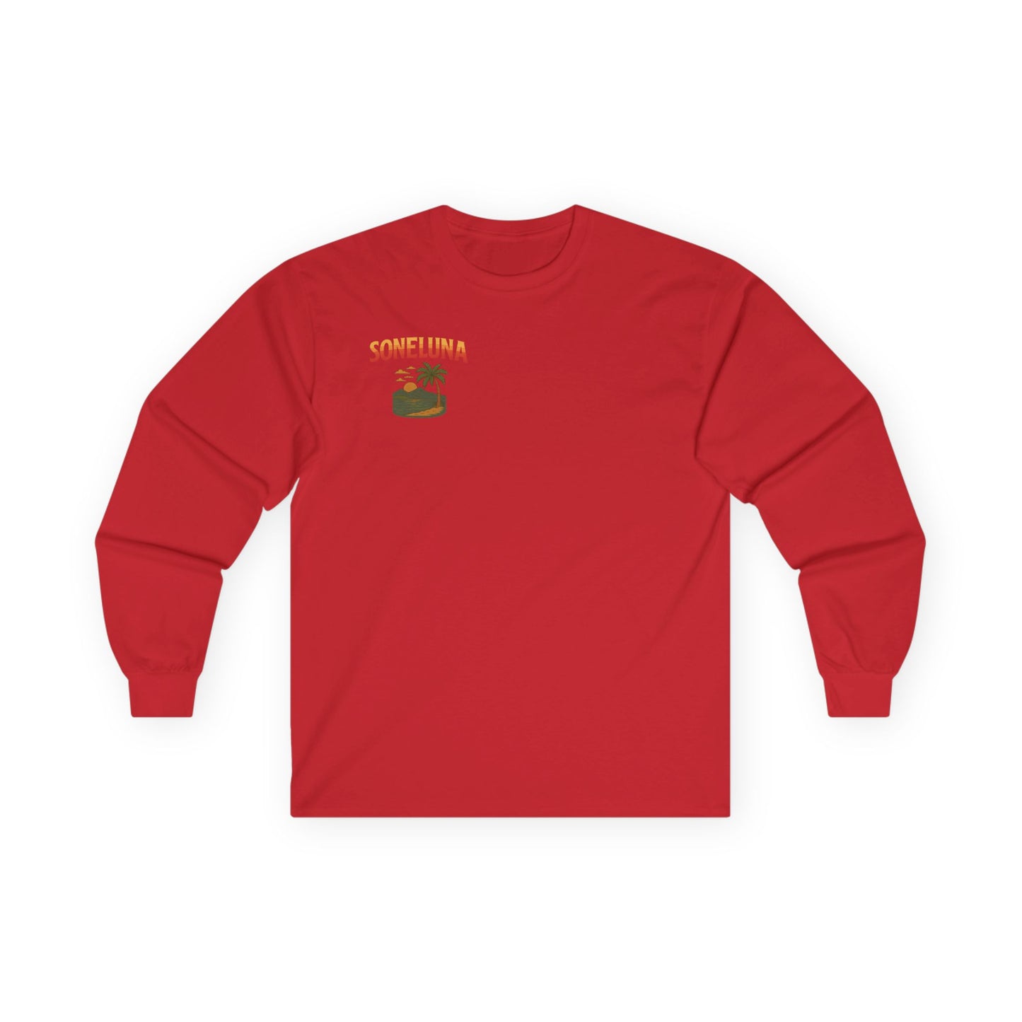 Puerto Rico Retro Sunset Long Sleeve Tee