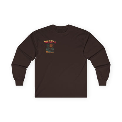 Veracruz Coastline Retro Long Sleeve Tee Colored