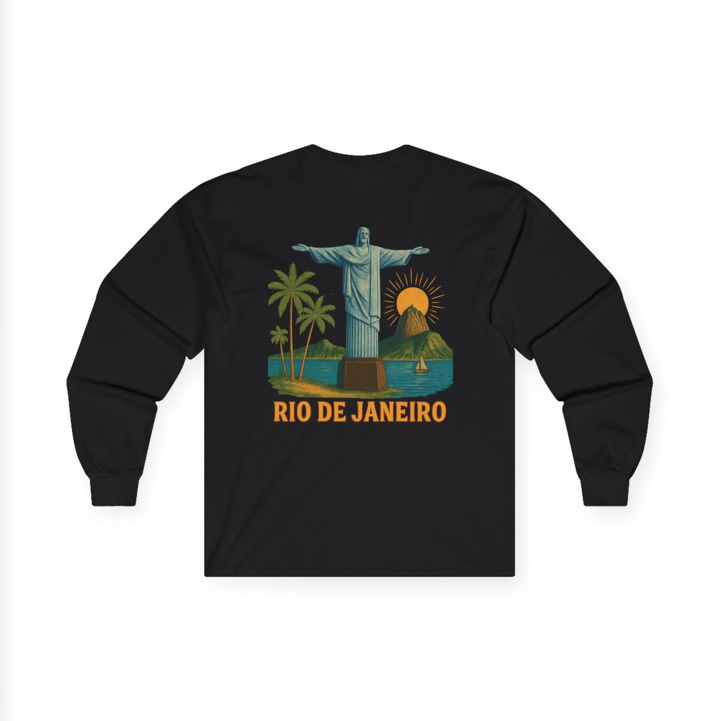 Rio Janeiro Retro Long Sleeve Tee