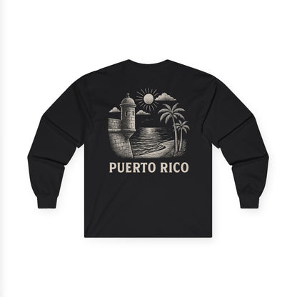Puerto Rico Sunset Long Sleeve Tee
