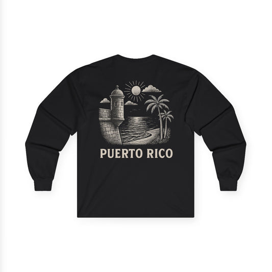 Puerto Rico Sunset Long Sleeve Tee