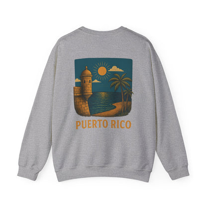 Puerto Rico Retro Sunset Sweatshirt