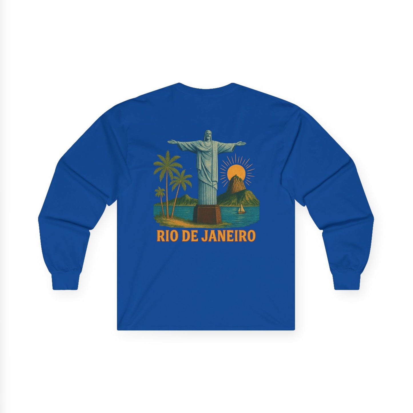 Rio Janeiro Retro Long Sleeve Tee
