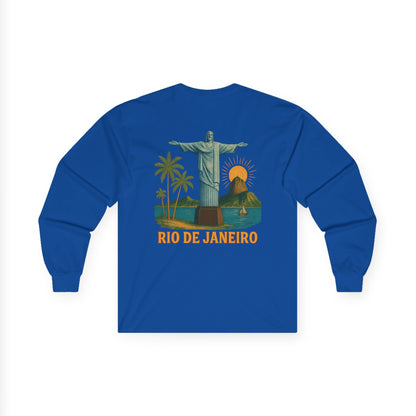 Rio Janeiro Retro Long Sleeve Tee