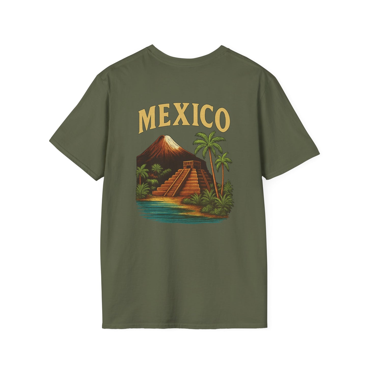 Echoes of México Retro Short Sleeve Tee