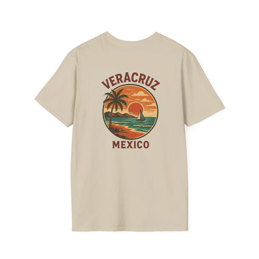 Veracruz Retro Coastline Tee Colored