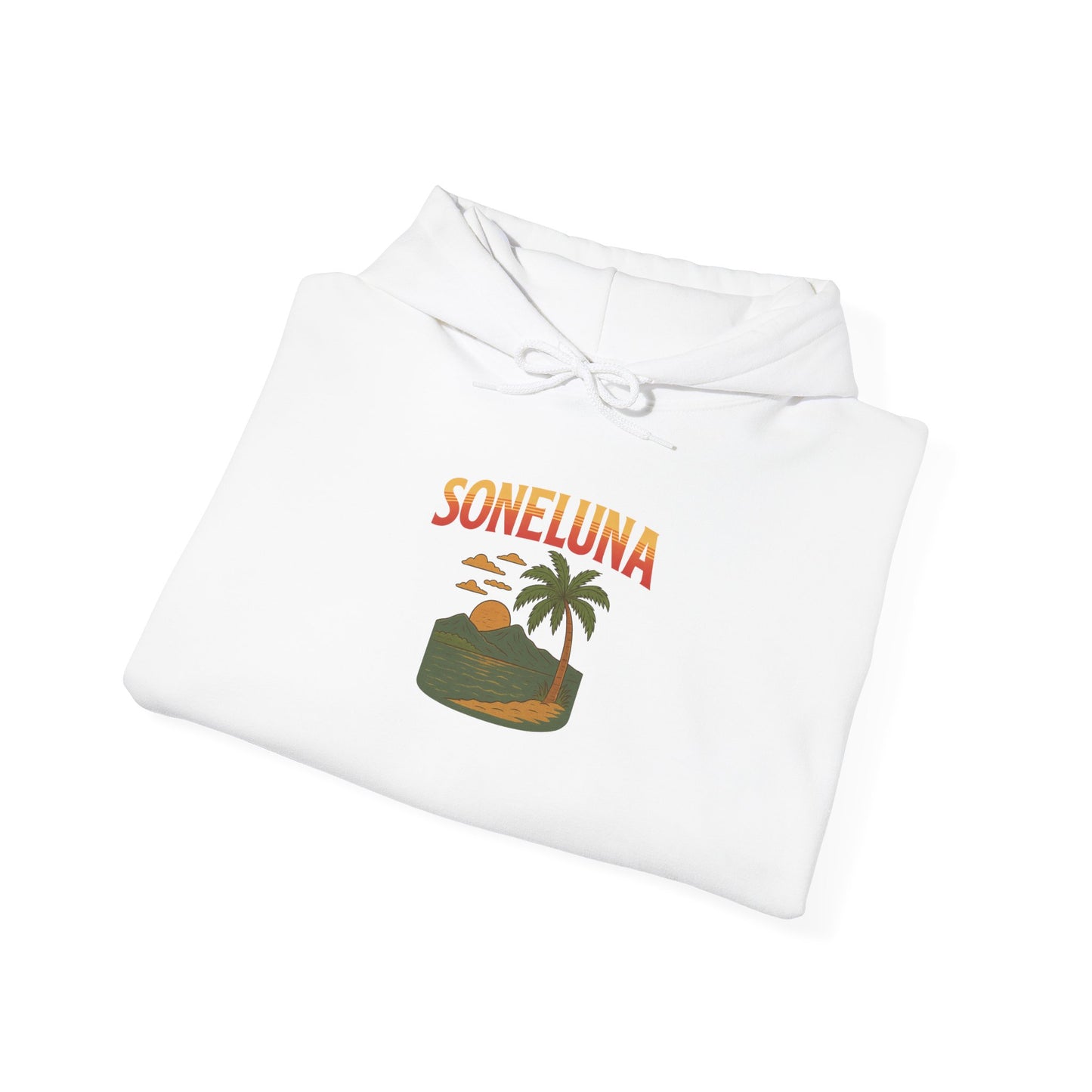 Puerto Rico Retro Sunset Hoodie