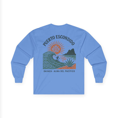 Escondido Retro Vibes Long Sleeve Tee Colored
