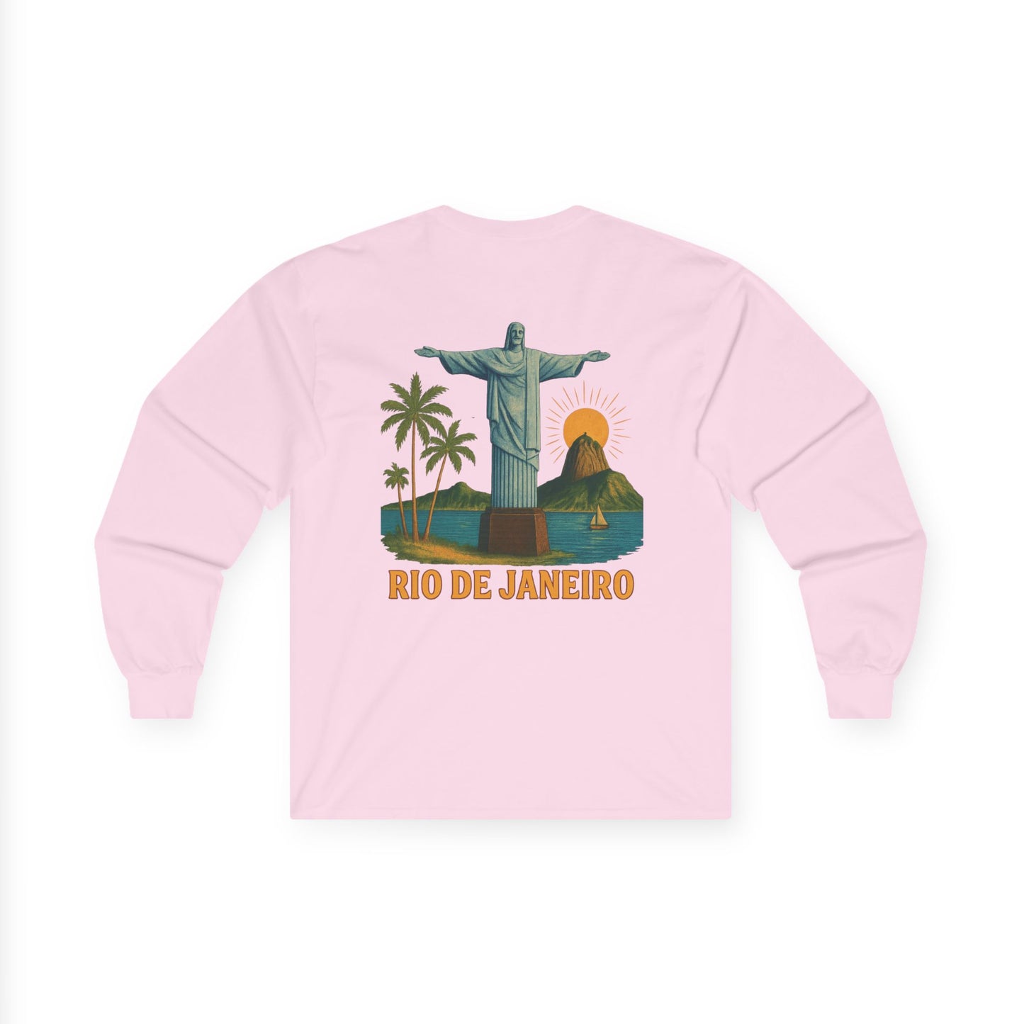 Rio Janeiro Retro Long Sleeve Tee