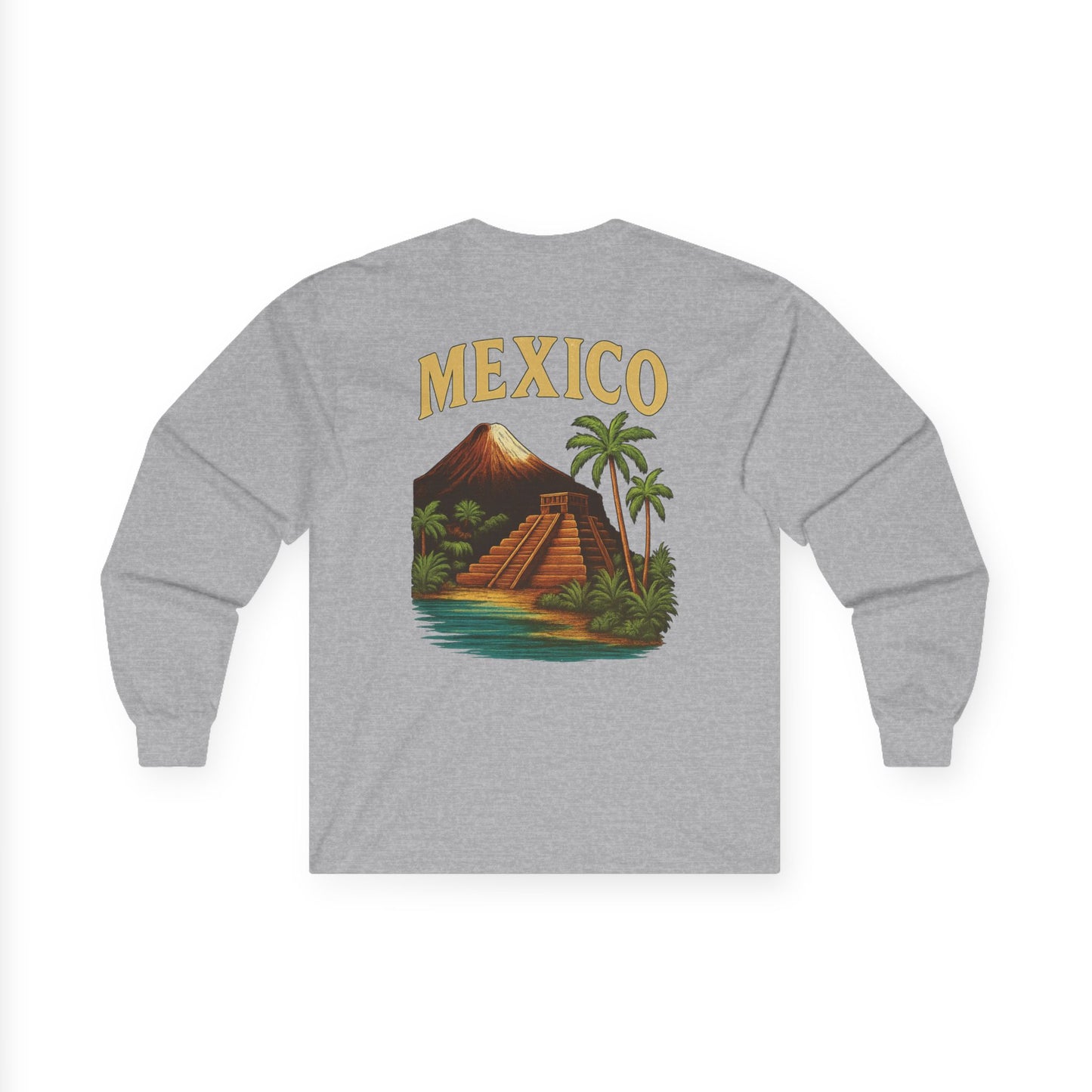 Echoes of México Retro Long Sleeve Tee