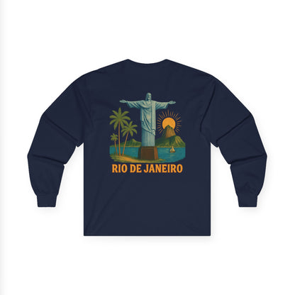 Rio Janeiro Retro Long Sleeve Tee