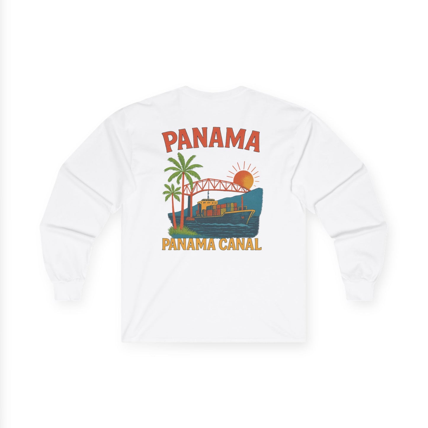 Panama 1980 Retro Long Sleeve Tee
