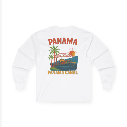 Panama 1980 Retro Long Sleeve Tee