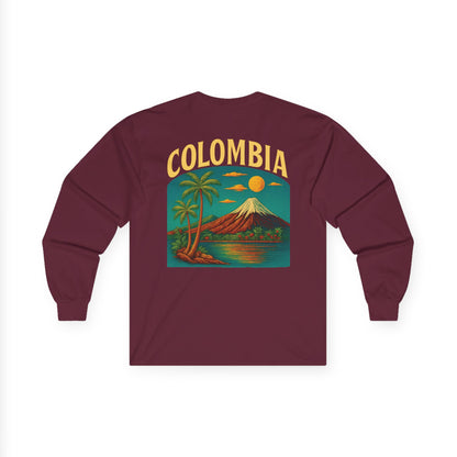 La Vibra Retro Colombiana Long Sleeve Tee