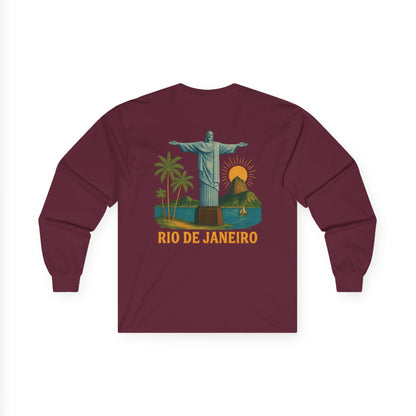 Rio Janeiro Retro Long Sleeve Tee