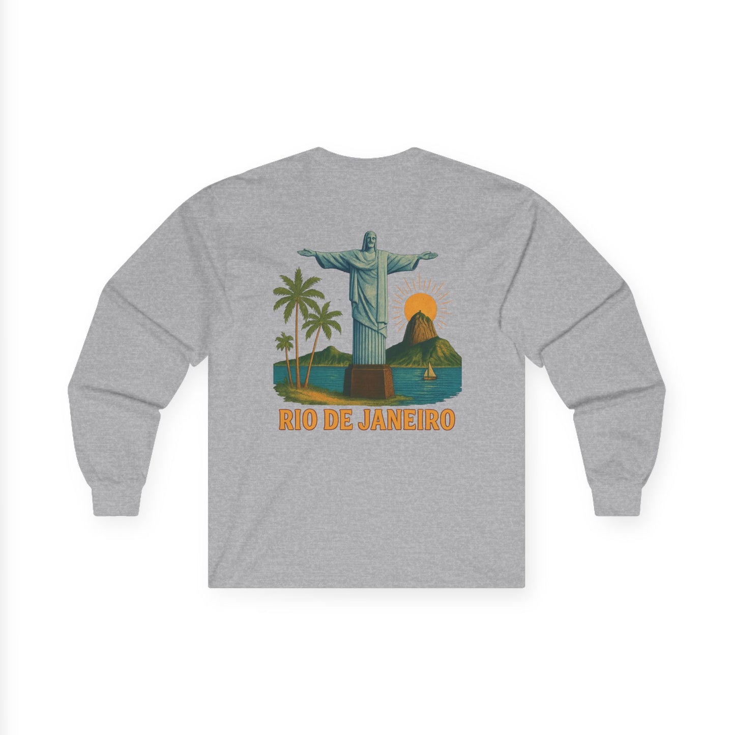 Rio Janeiro Retro Long Sleeve Tee