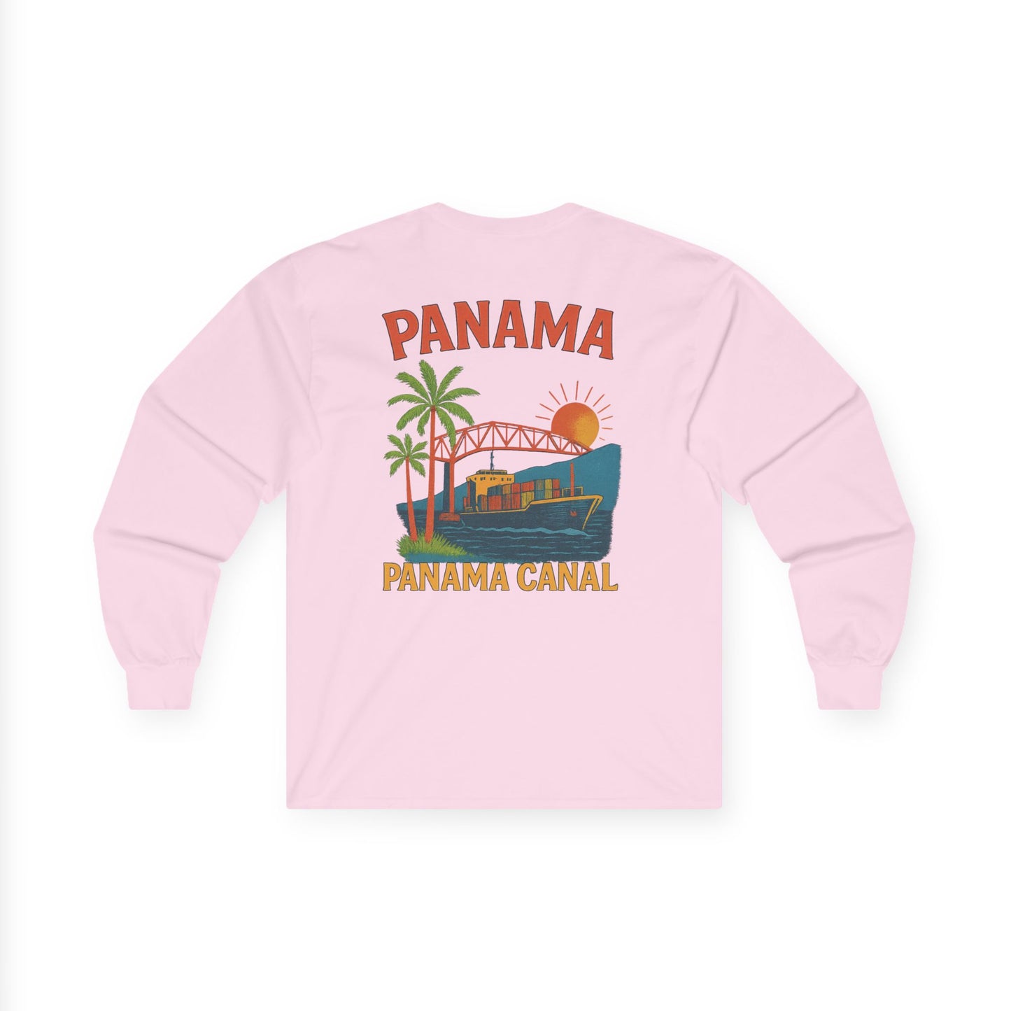 Panama 1980 Retro Long Sleeve Tee