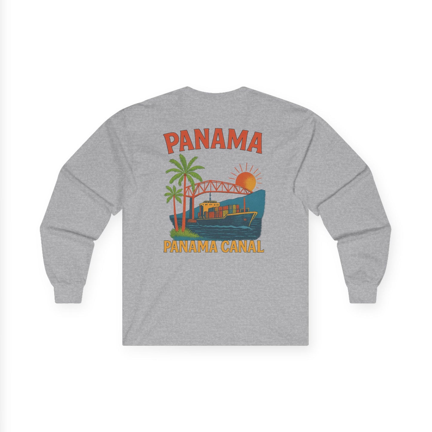 Panama 1980 Retro Long Sleeve Tee