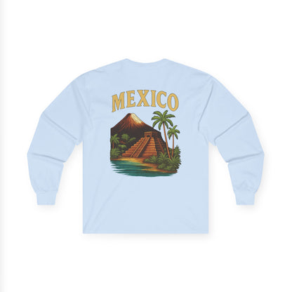 Echoes of México Retro Long Sleeve Tee