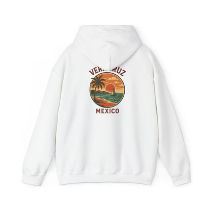 Veracruz Retro Coastline Hoodie Colored
