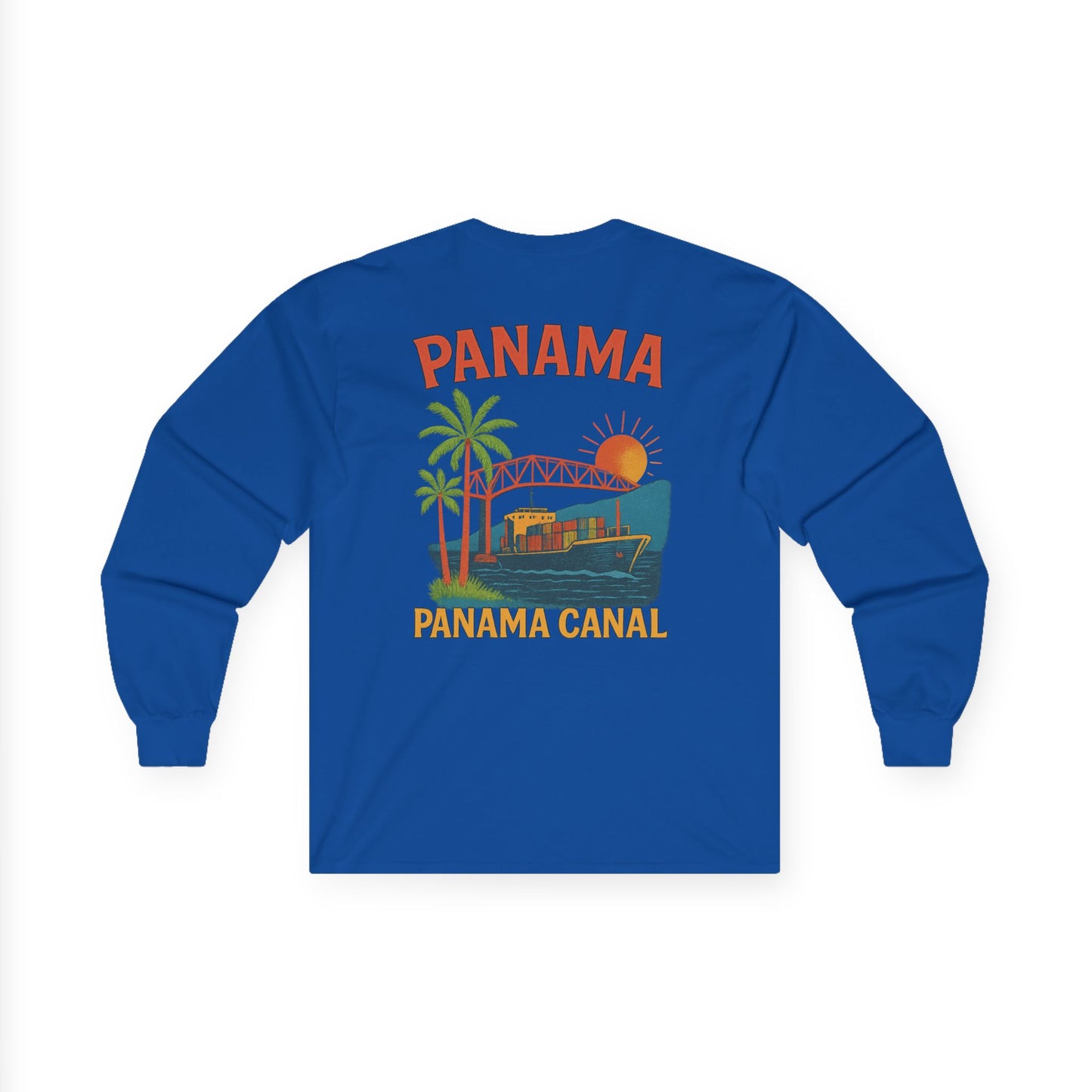 Panama 1980 Retro Long Sleeve Tee