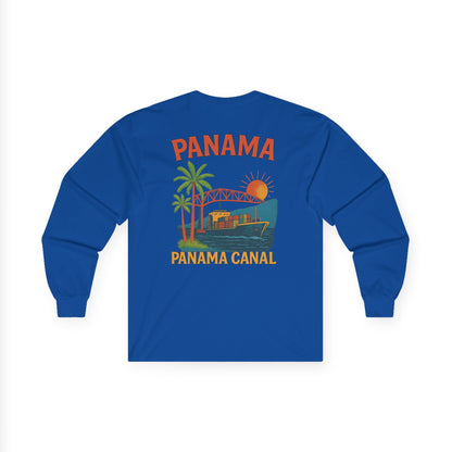 Panama 1980 Retro Long Sleeve Tee