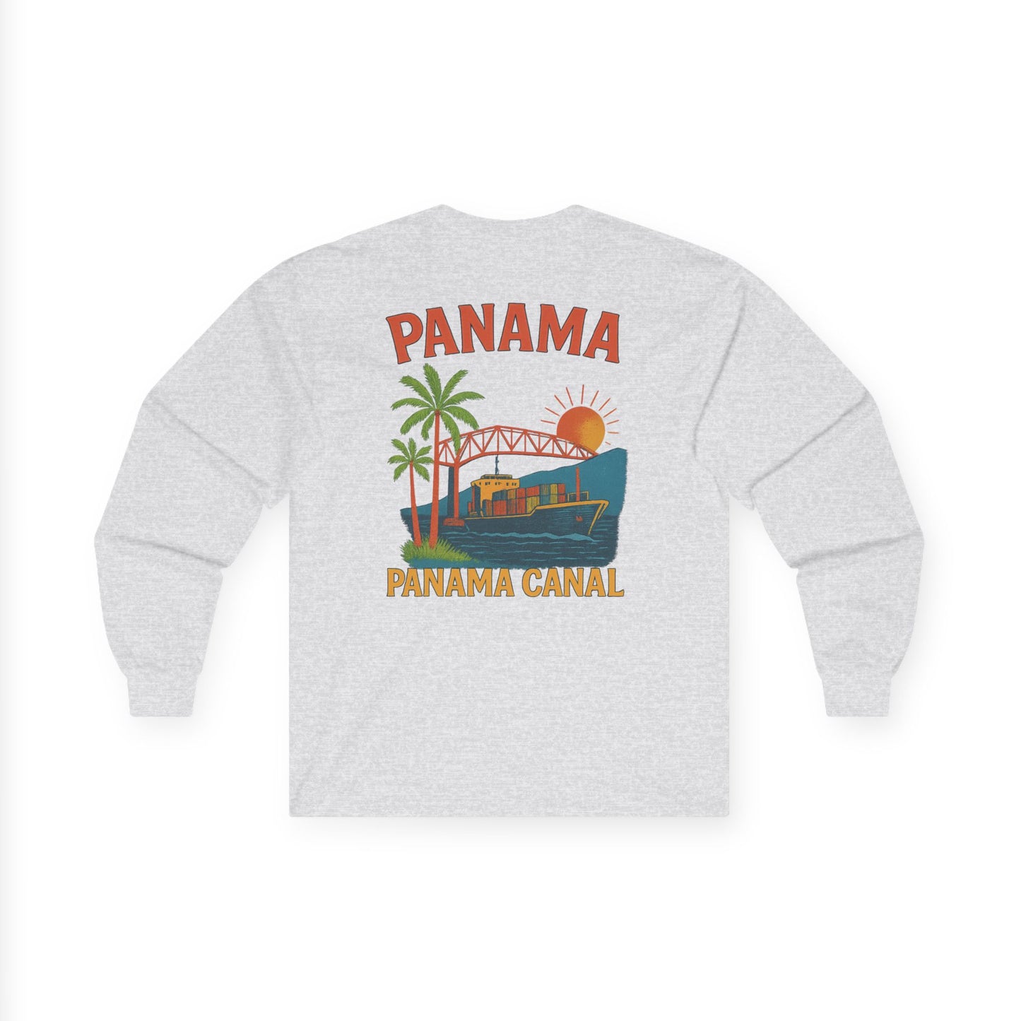Panama 1980 Retro Long Sleeve Tee
