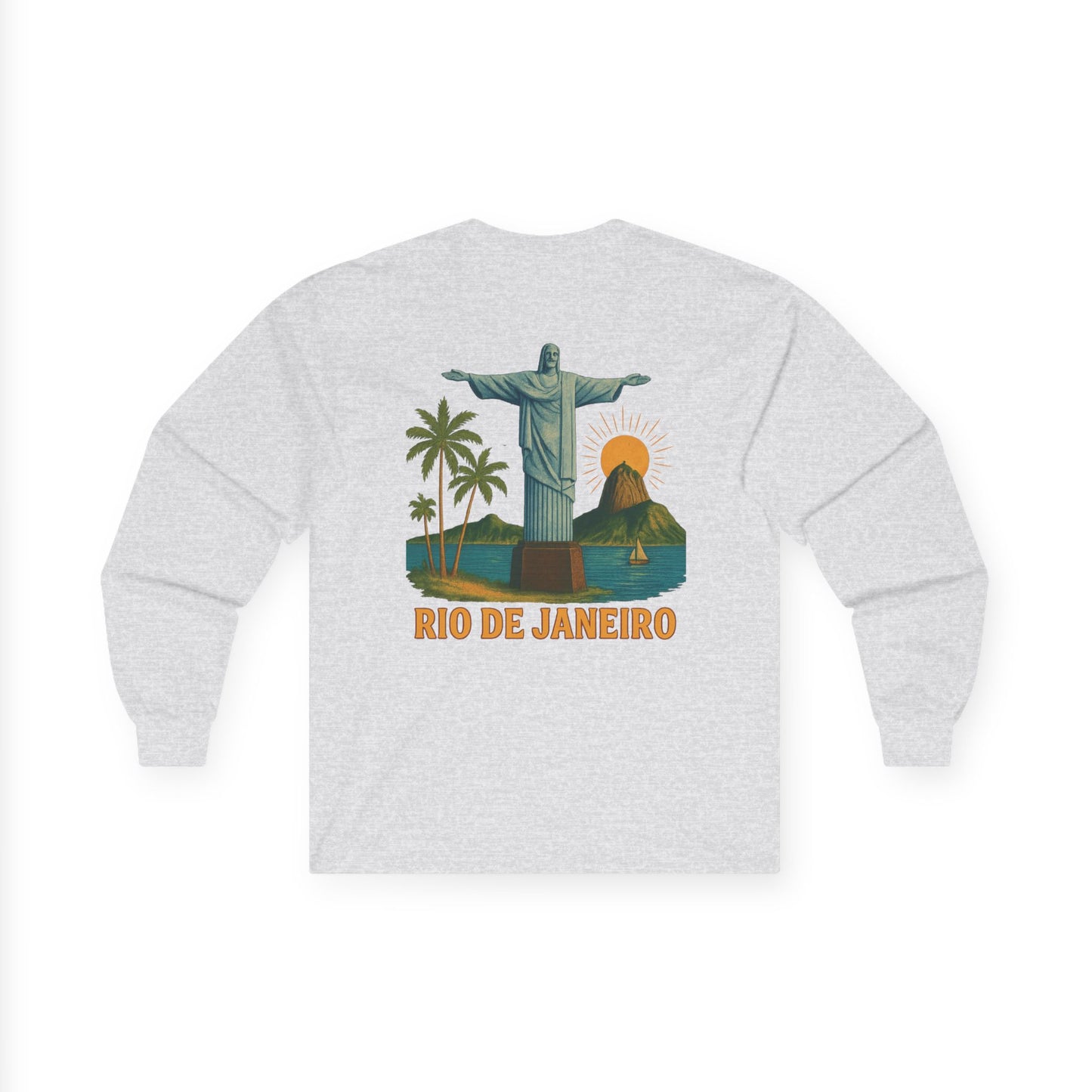 Rio Janeiro Retro Long Sleeve Tee