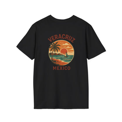 Veracruz Retro Coastline Tee Colored