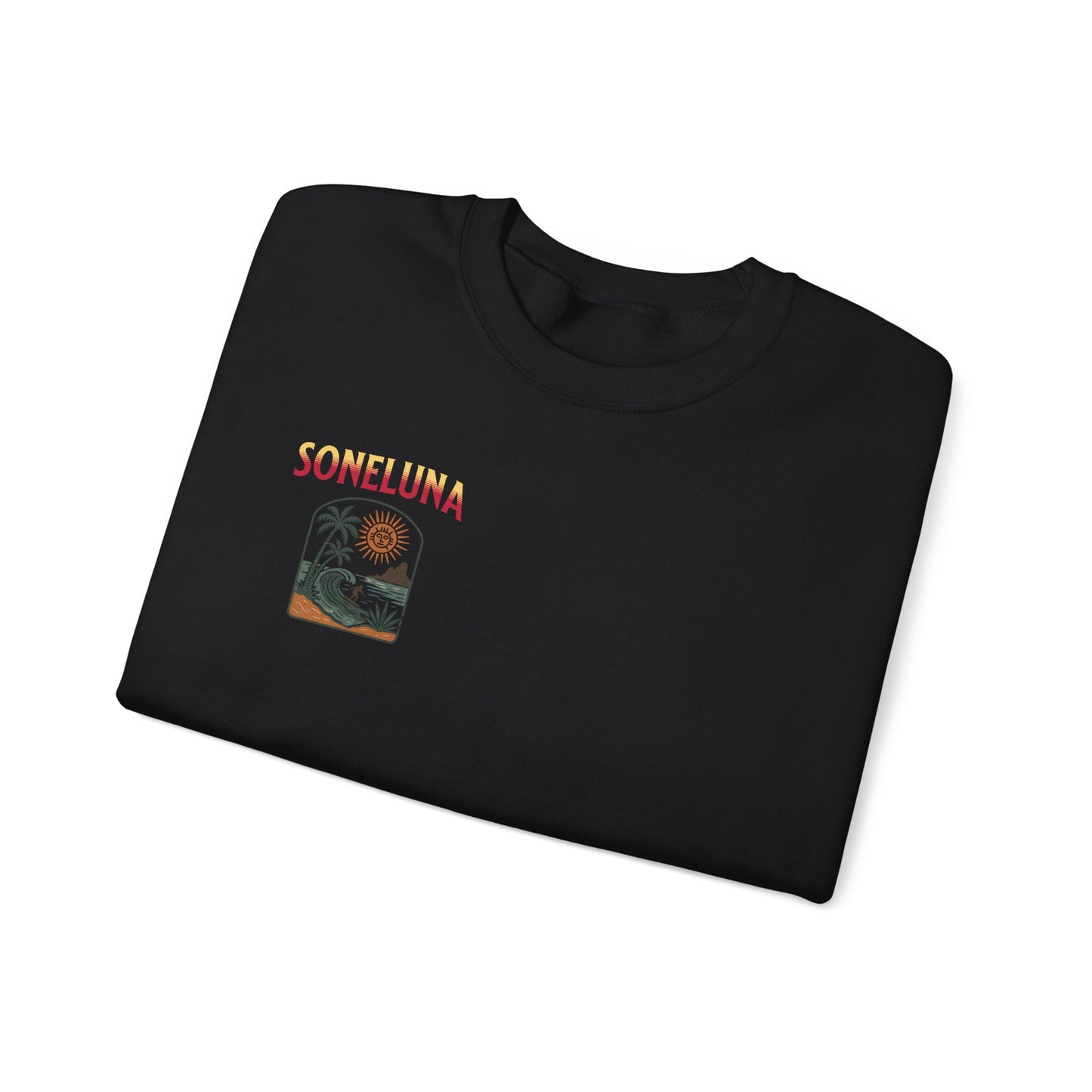 Veracruz Coastline Retro Sweatshirt Tee Colored