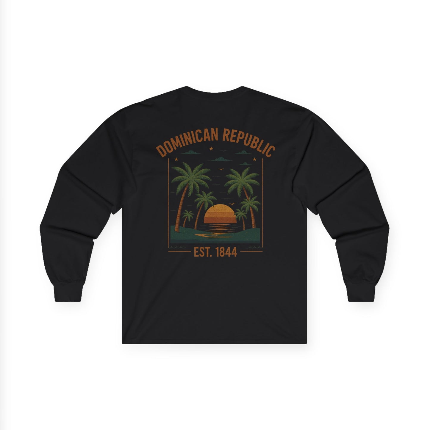 Dominican Republic: Retro Legacy Long Sleeve Tee