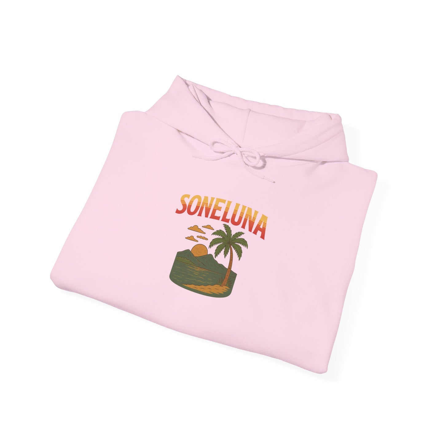 Puerto Rico Retro Sunset Hoodie