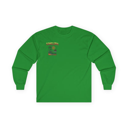 Veracruz Coastline Retro Long Sleeve Tee Colored