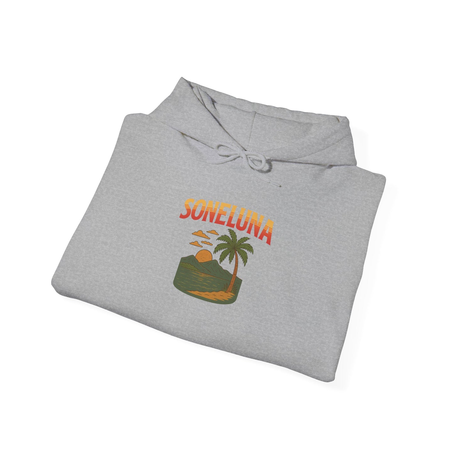 Puerto Rico Retro Sunset Hoodie
