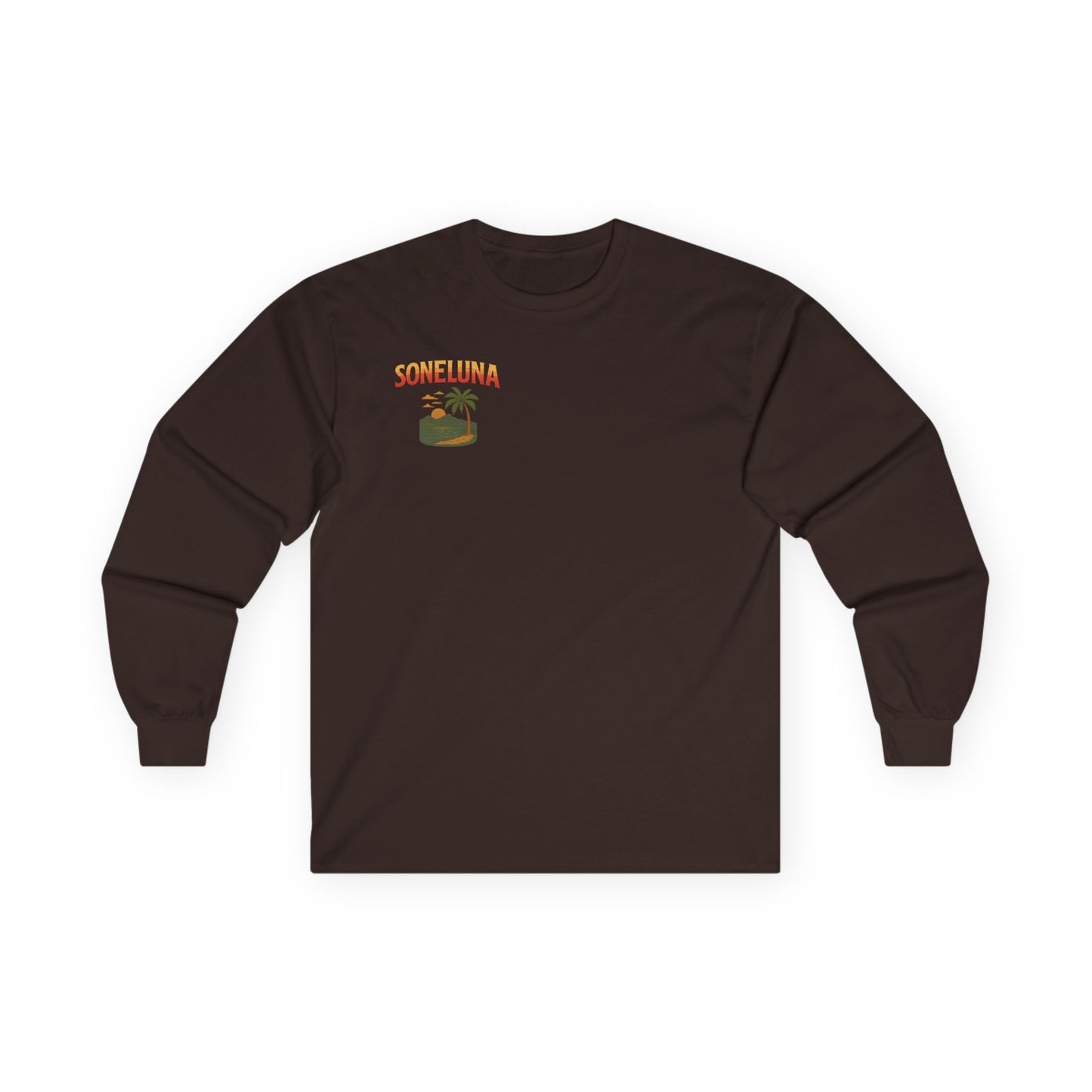 Puerto Rico Retro Sunset Long Sleeve Tee