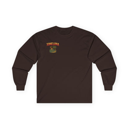 Puerto Rico Retro Sunset Long Sleeve Tee