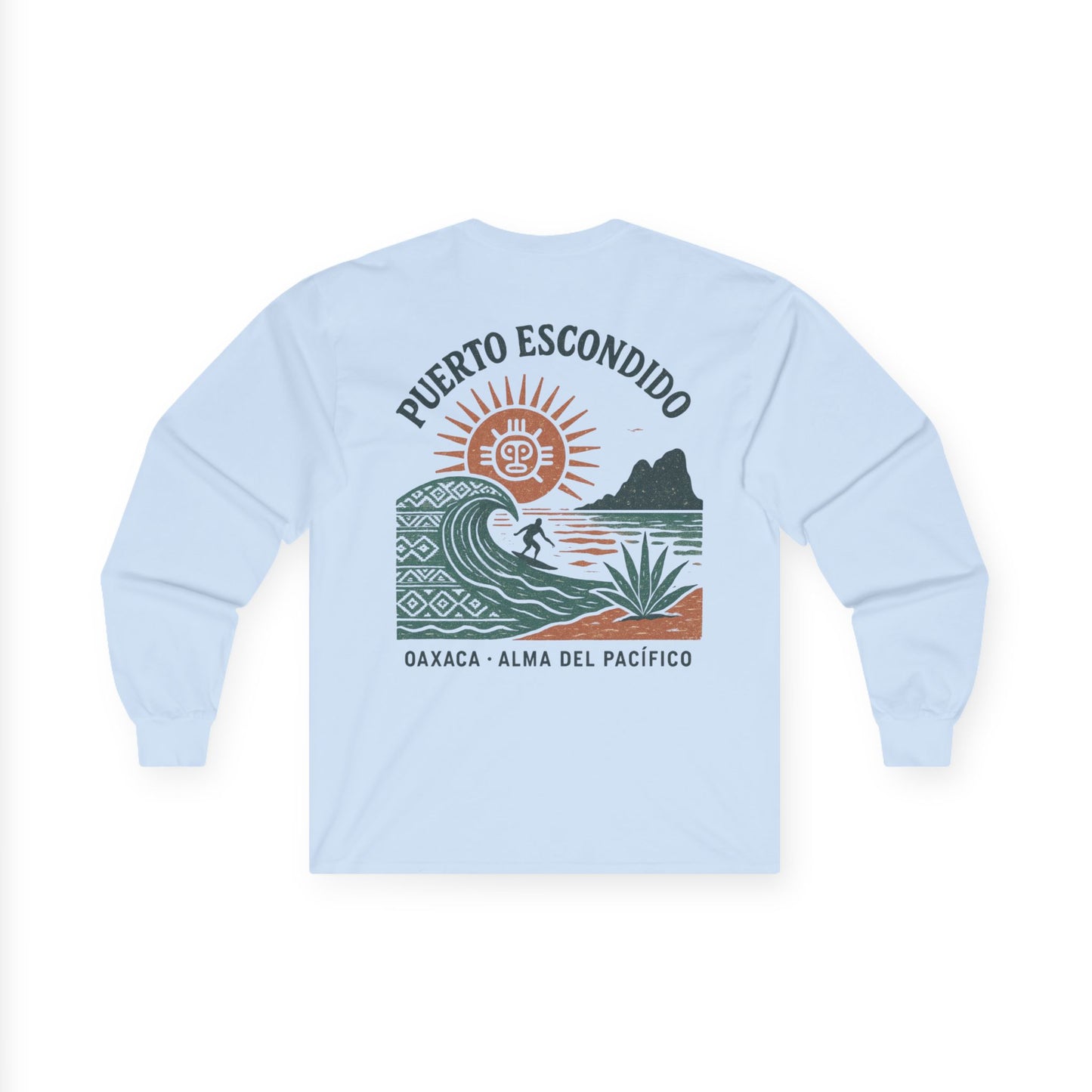 Escondido Retro Vibes Long Sleeve Tee Colored