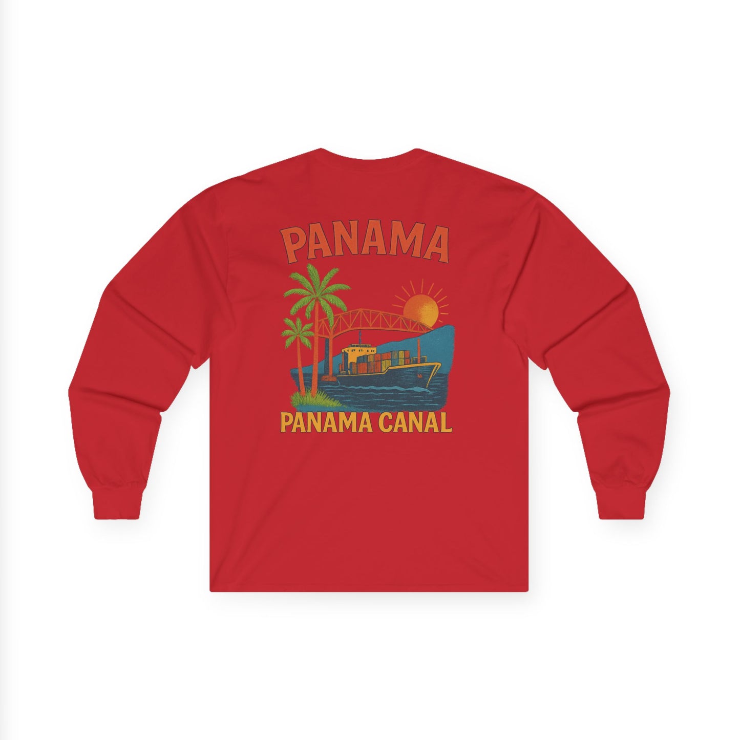 Panama 1980 Retro Long Sleeve Tee
