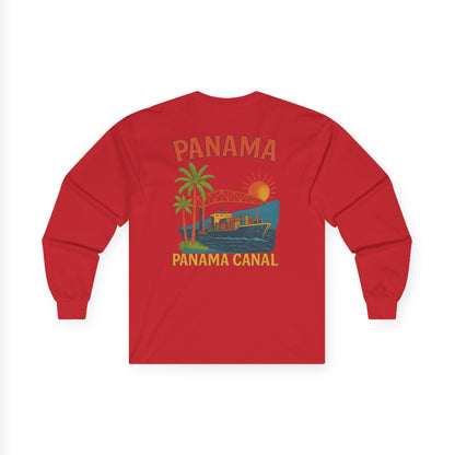 Panama 1980 Retro Long Sleeve Tee
